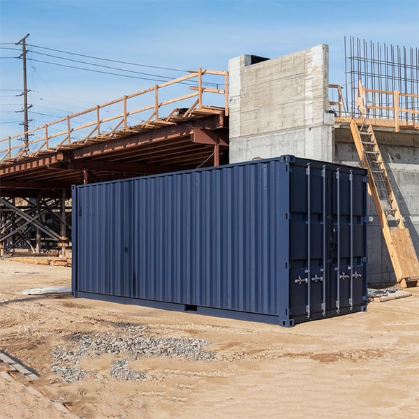 we offer customization options for the interior of our construction site storage containers to fit your storage needs